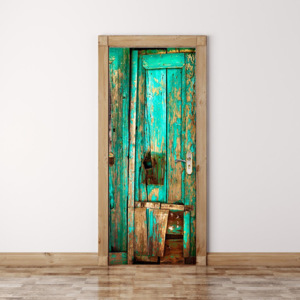 Tapeta na drzwi WALPLUS Vintage Timber, 88x200 cm
