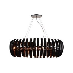Lampa wisząca ORLICKI DESIGN CORTO OVALE NERO nowoczesna czarna -