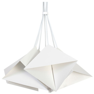 Biała lampa wisząca Evergreen Lights Suspension Lamp Set