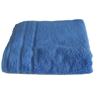 Ręcznik 100x50 cm Cawo gładki niebieski