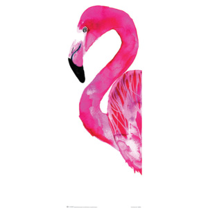 Plakat, Obraz Sofie Rolfsdotter - Flamingo, (91,5 x 30 cm)