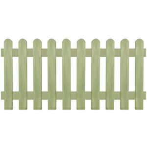 Panel ogrodzeniowy, impregnowana sosna, 170x80 cm, 6/9 cm