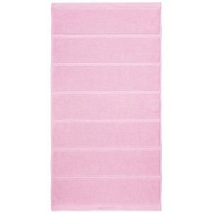 Różowy ręcznik Aquanova Adagio, 55x100 cm