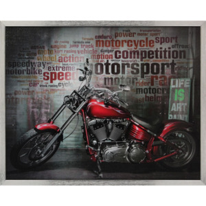 Obraz Red Motorcycle 40x50cm