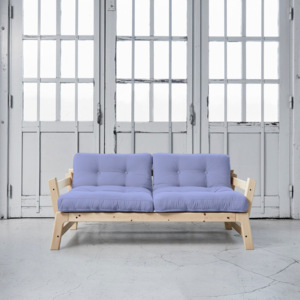 Sofa rozkładana Karup Step Natural/Blue Breeze