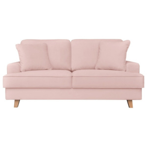 Różowa sofa 2-osobowa Cosmopolitan design Madrid