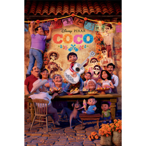 Plakat, Obraz Coco - Family, (61 x 91,5 cm)