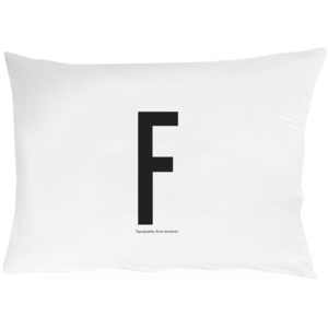 Poszewka na poduszkę Arne Jacobsens Vintage ABC litera F