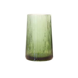 Hk Living :: Wazon szklany zielony 20cm