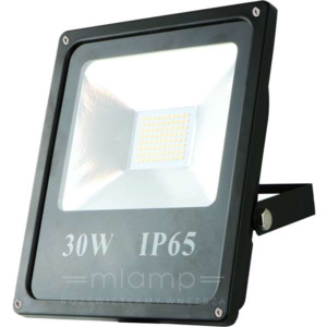 Zewnętrzny projektor MILA 976 elewacyjna OPRAWA do ogrodu naświetlacz regulowany LED 30W prostokątny IP65 outdoor czarny