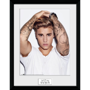 Oprawiony Obraz Justin Bieber - Hair