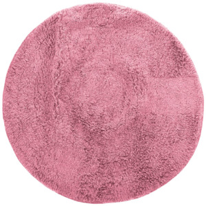 Dywanik łazienkowy Izabela różowy, śr. 70 cm