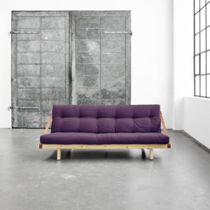 Wielofunkcyjna sofa Karup Jump Natural/Purple