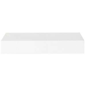 Biała półka Intertrade Shelvy, długość 23,5 cm