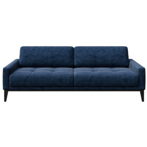 Niebieska sofa trzyosobowa MESONICA Musso Tufted