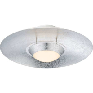LAMPA sufitowa ATNA 41903D Globo natynkowa OPRAWA okrągła LED 18W plafon biały srebrny