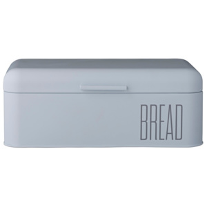 Pojemnik metalowy na pieczywo Bread błękitny duży