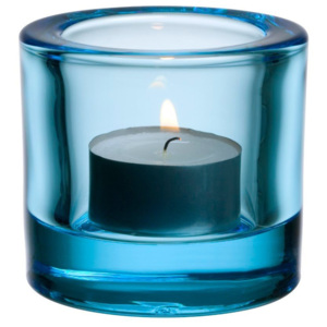 Świecznik Kivi light blue