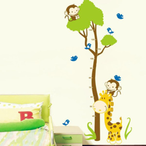 Naklejka Ambiance Tree And Monkey