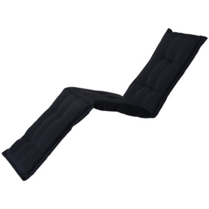 Madison Poduszka na leżak Panama, 200 x 65 cm, czarna, LIGSB223
