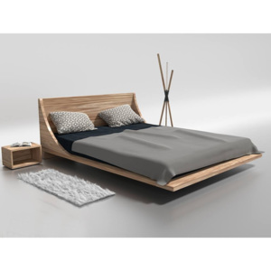 Drewniane łóżko do sypialni RUSS