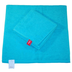 Ręcznik niebieski 140x70 cm S.Oliver gładki