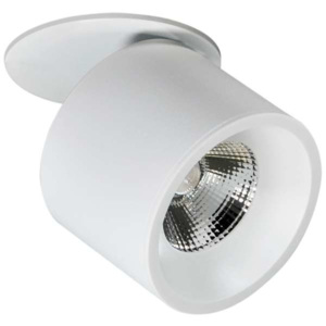 Spot LAMPA sufitowa HARON 309440 Polux wpuszczana OPRAWA regulowana LED 15W tuba biała