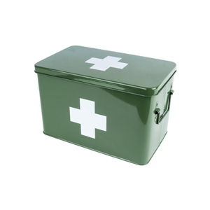 Present Time :: Pojemnik Medicine Box 31,5 cm - zielony