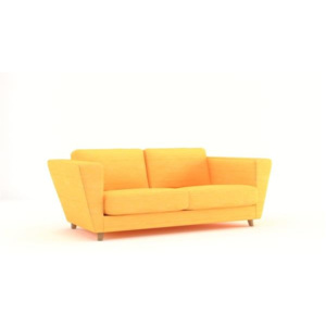 Sofa rozkładana Atla 183cm - żółty
