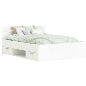 Białe łóżko Tim, 140x200 cm