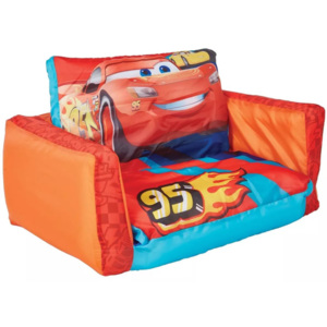 Disney Rozkładana sofa Auta (Cars) 2-w-1, pomarańczowy, 105x68x26 cm