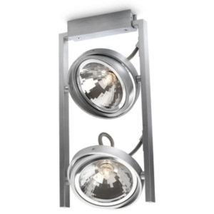 Lampa przysufitowa Fast Philips styl nowoczesny, metal, aluminiowy, srebrny 5306248PN