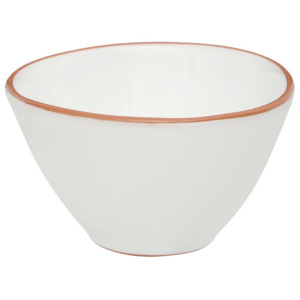 Biała miska z terakoty Premier Housewares Calisto, ⌀ 16 cm