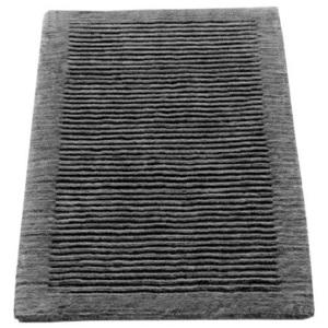 Dywanik łazienkowy Cawo ręcznie tkany 100 x 60 cm antracytowy
