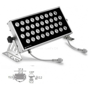 Lampa zewnętrzna, reflektor RAY LED, kol. ALUMINIUM (05-2499-54-H6) - Leds-C4 kupuj więcej - płać mniej (AUTO RABATY), dostawa GRATIS od 200zł