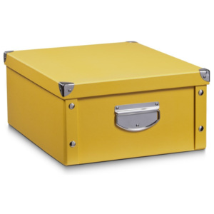 Pudełko do przechowywania, 40x30x17 cm, kolor mango, ZELLER