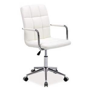 Fotel Obrotowy Q-022 - biały