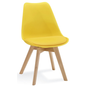 Krzesło Bergen (żółty)