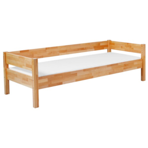 Łóżko dziecięce z litego drewna bukowego Mobi furniture Mia Sofa, 200x90 cm