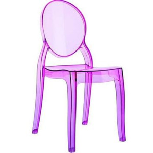 Krzesło dziecięce MIA Różowy transparentny