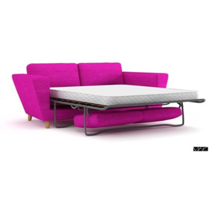 Sofa rozkładana Atla 183cm - różowy