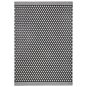 Czarno-biały dywan Hanse Home Spot, 70x140 cm