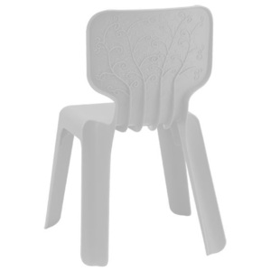 Krzesełko Alma białe
