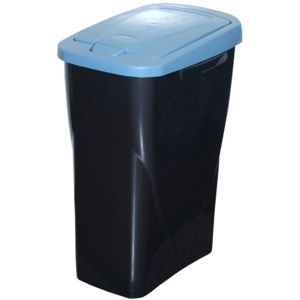 Kosz do segregowania śmieci niebieska pokrywa 25 l