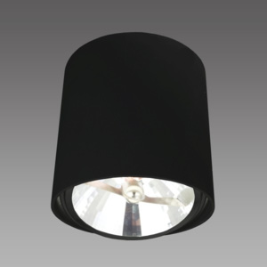 Lampa sufitowa Calda 1 czarna LP-9R20/1SM - Light Prestige
