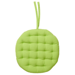 Zielona poduszka na krzesło Butlers Solid, Ø 42 cm