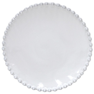 Biały kamionkowy talerzyk deserowy Costa Nova Pearl, ⌀ 17 cm