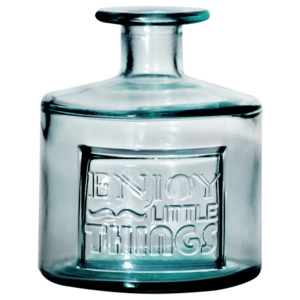 Szklany wazon ze szkła z recyklingu Ego Dekor For You, 0,45 l