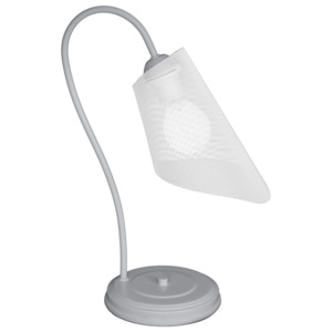 Luminex Lampa stołowa GAVI 1xE27/60W/230V szary LU8030