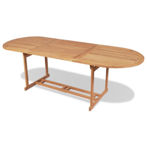 Stół ogrodowy, 240 x 90 x 75 cm, drewno teakowe